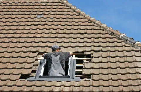Pose de velux à Avessac